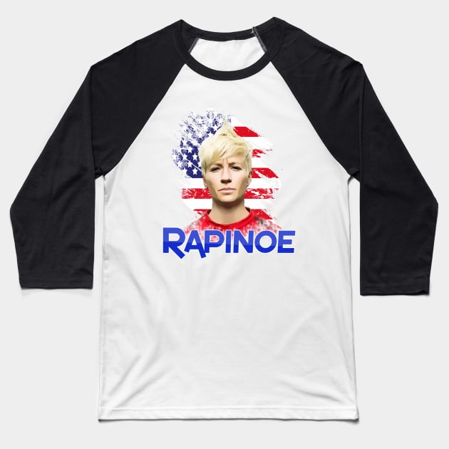 Megan Rapinoe woman soccer rules the world jersey 2019 Baseball T-Shirt by Javacustoms